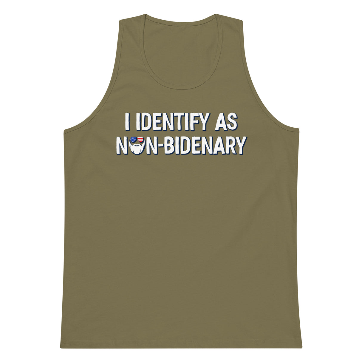 I Identify As Non-Bidenary Premium Tank Top