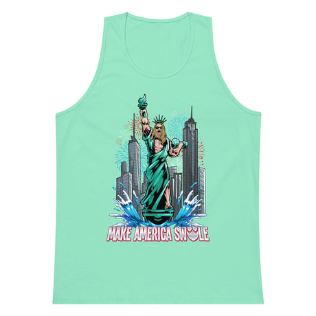 Make America Swole (Image) Premium Tank Top