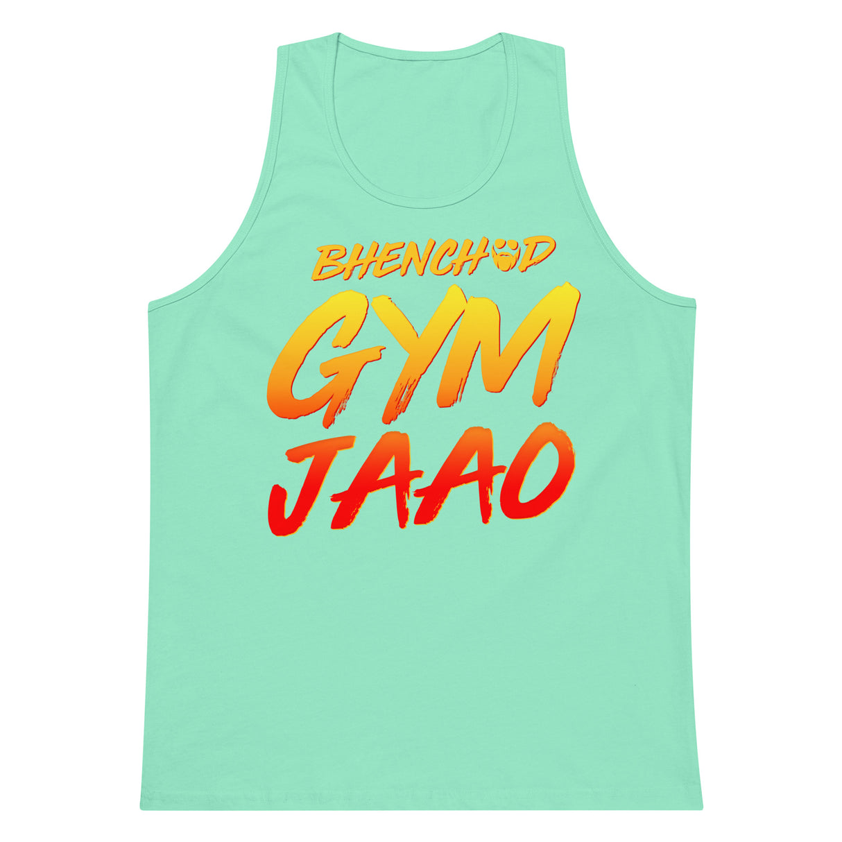 Bhenchod Gym Jaao Premium Tank Top