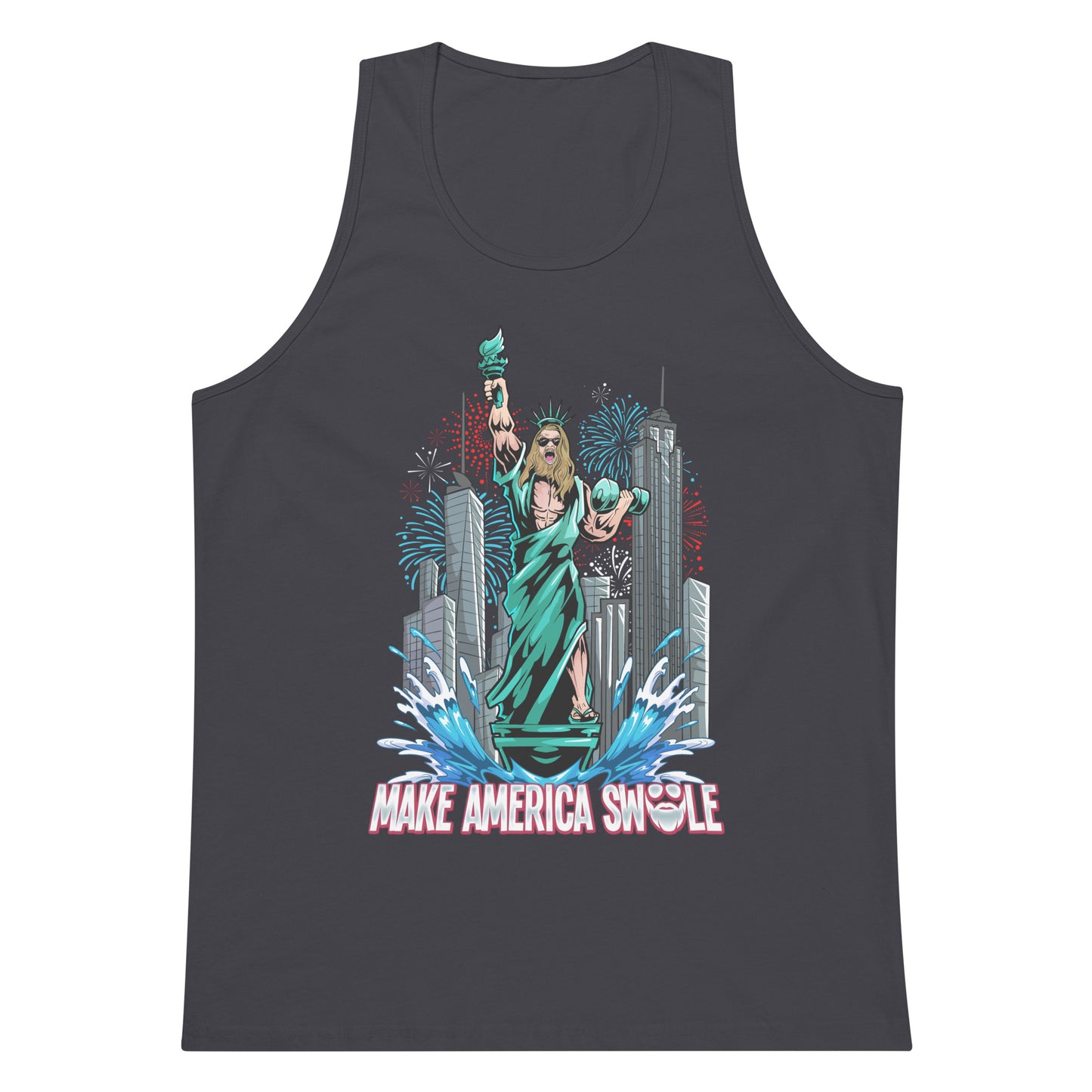 Make America Swole Premium Tank Top