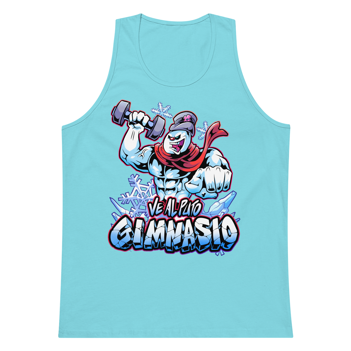 Frosty Ve Al Puto Gimnasio Premium Tank Top