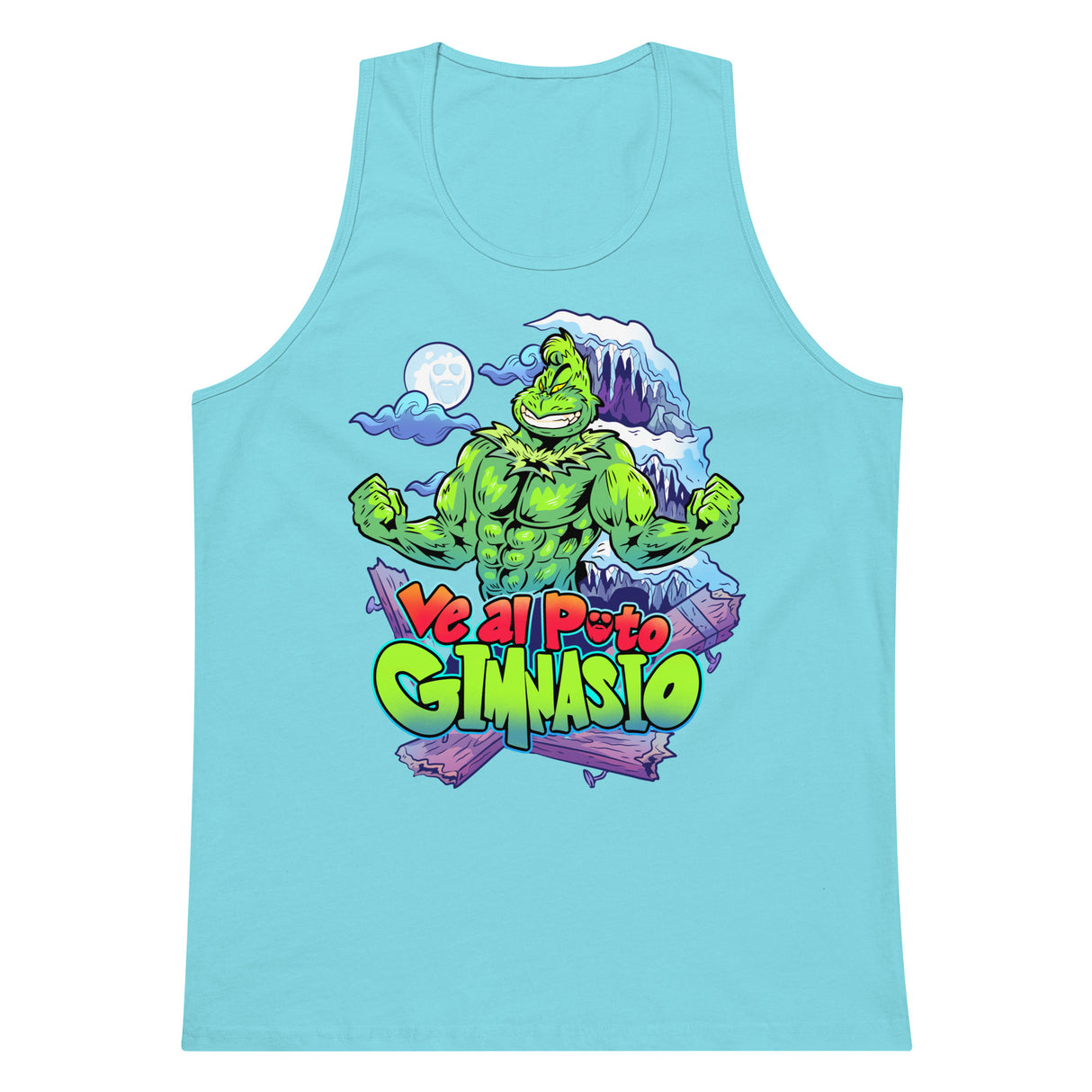 Ve Al Puto Gimnasio Grinch Premium Tank Top