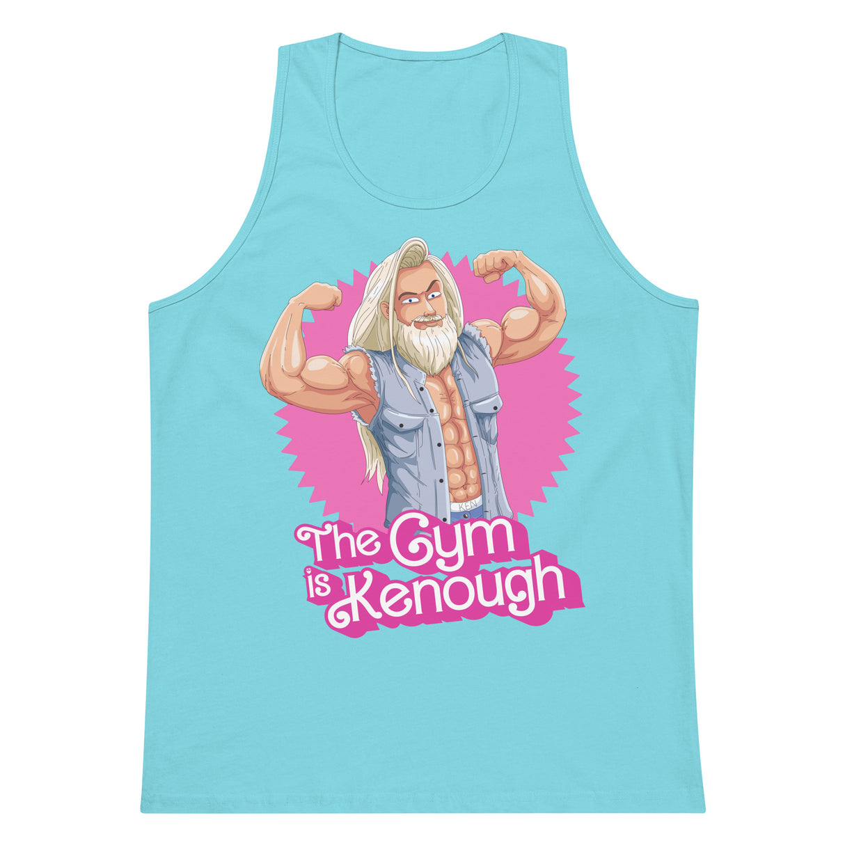 The Gym Is Kenough (Image) Premium Tank Top