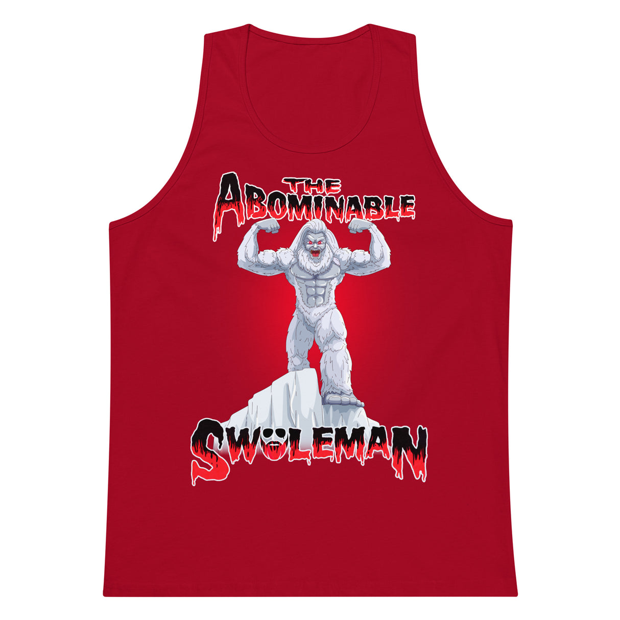 The Abominable Swoleman Premium Tank Top