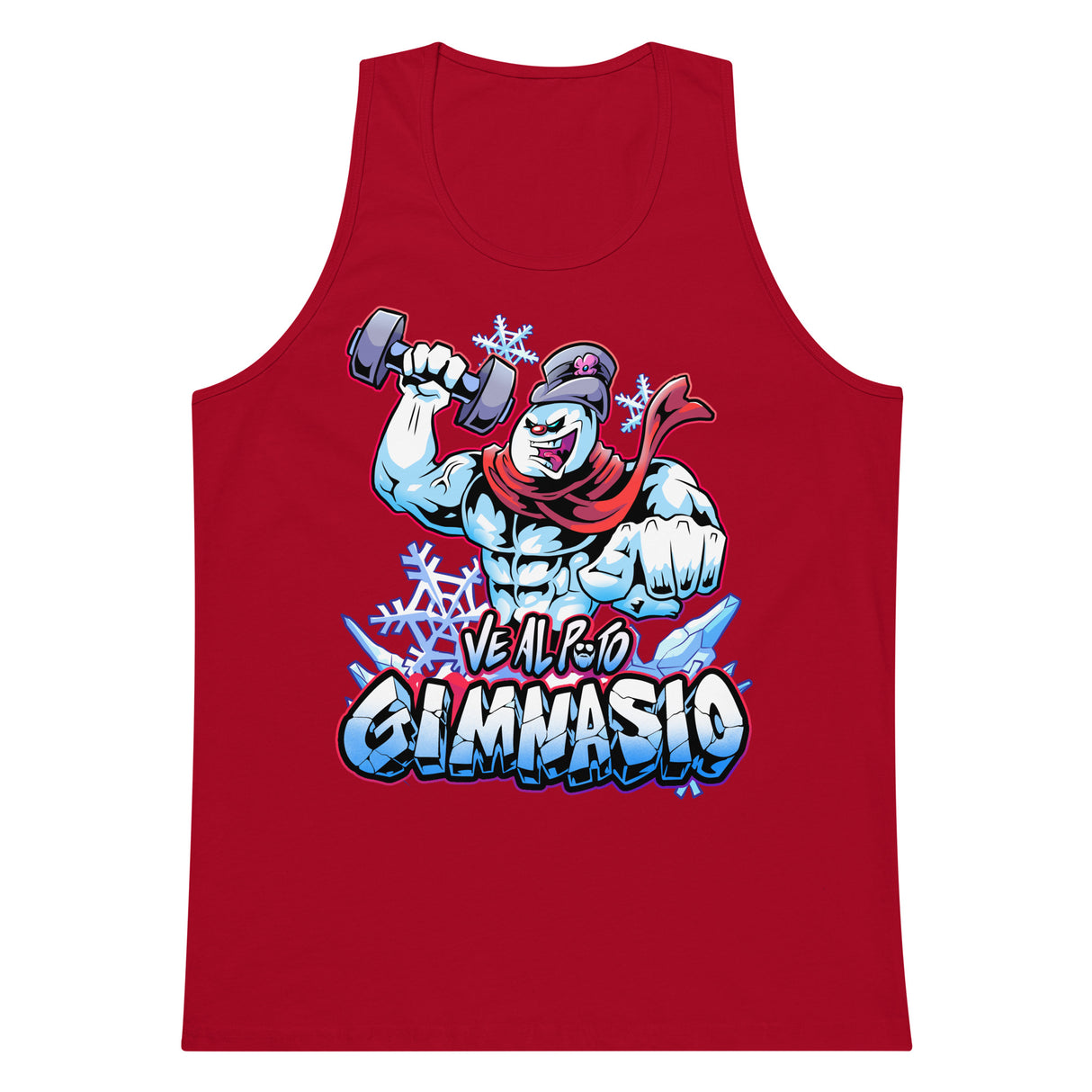 Frosty Ve Al Puto Gimnasio Premium Tank Top