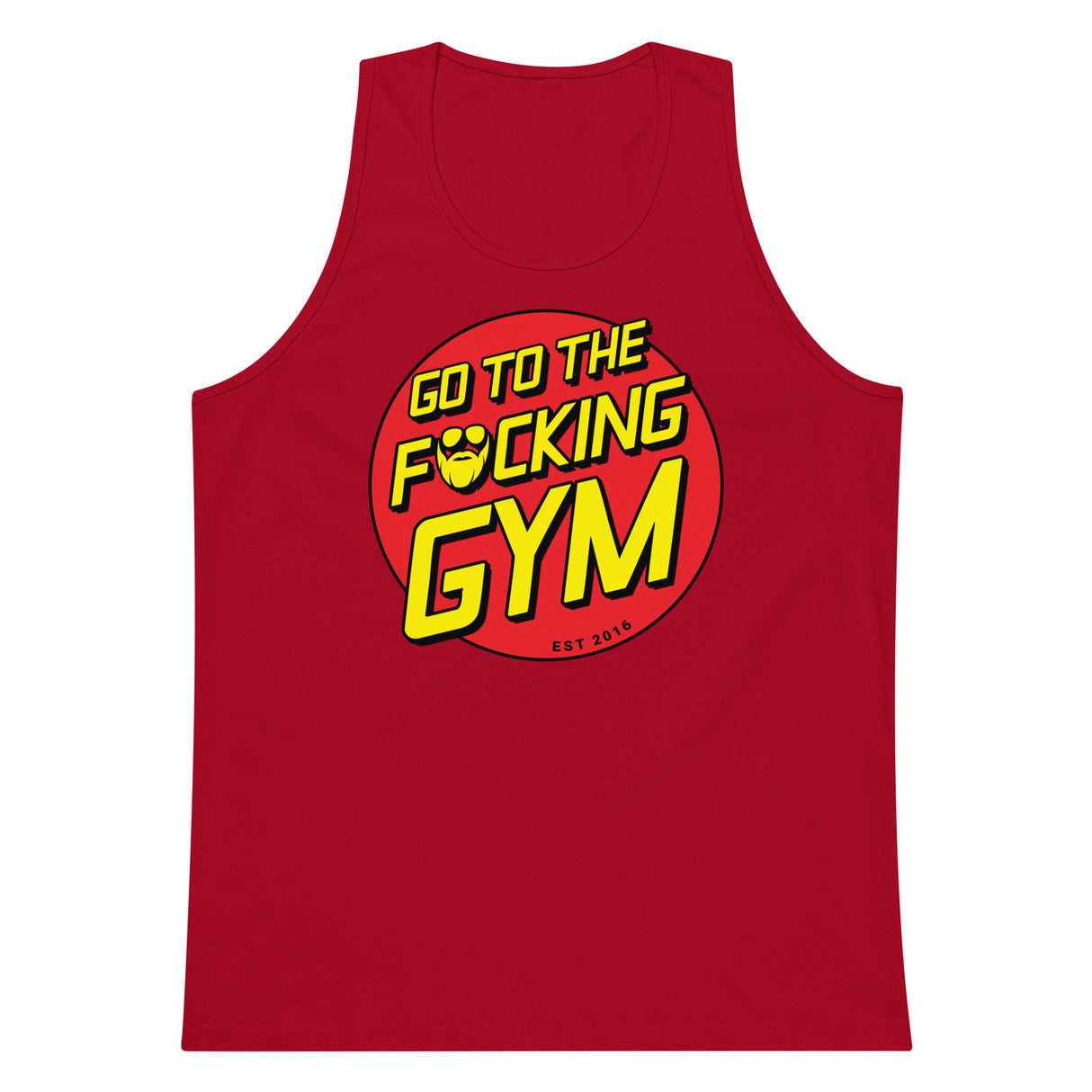 Go To The F*cking Gym (Santa Cruz) Premium Tank Top