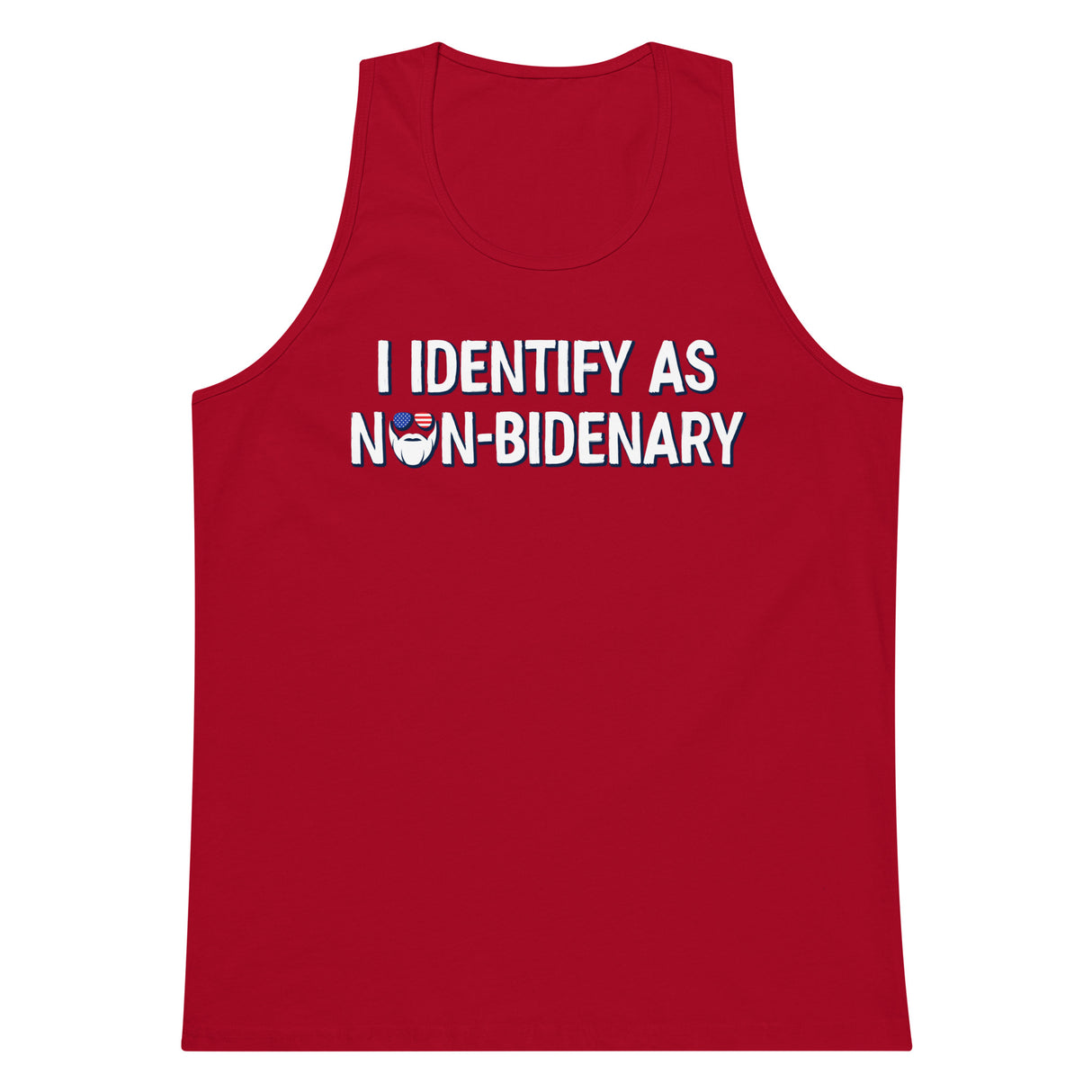 I Identify As Non-Bidenary Premium Tank Top