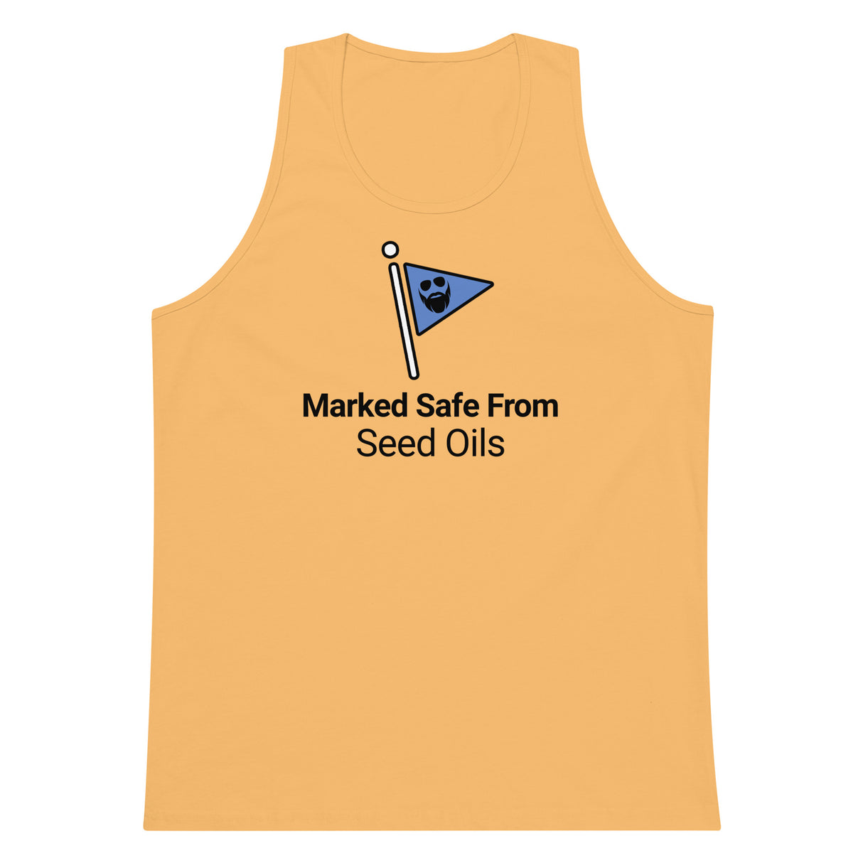 Marked Safe From Seed Oils Premium Tank Top
