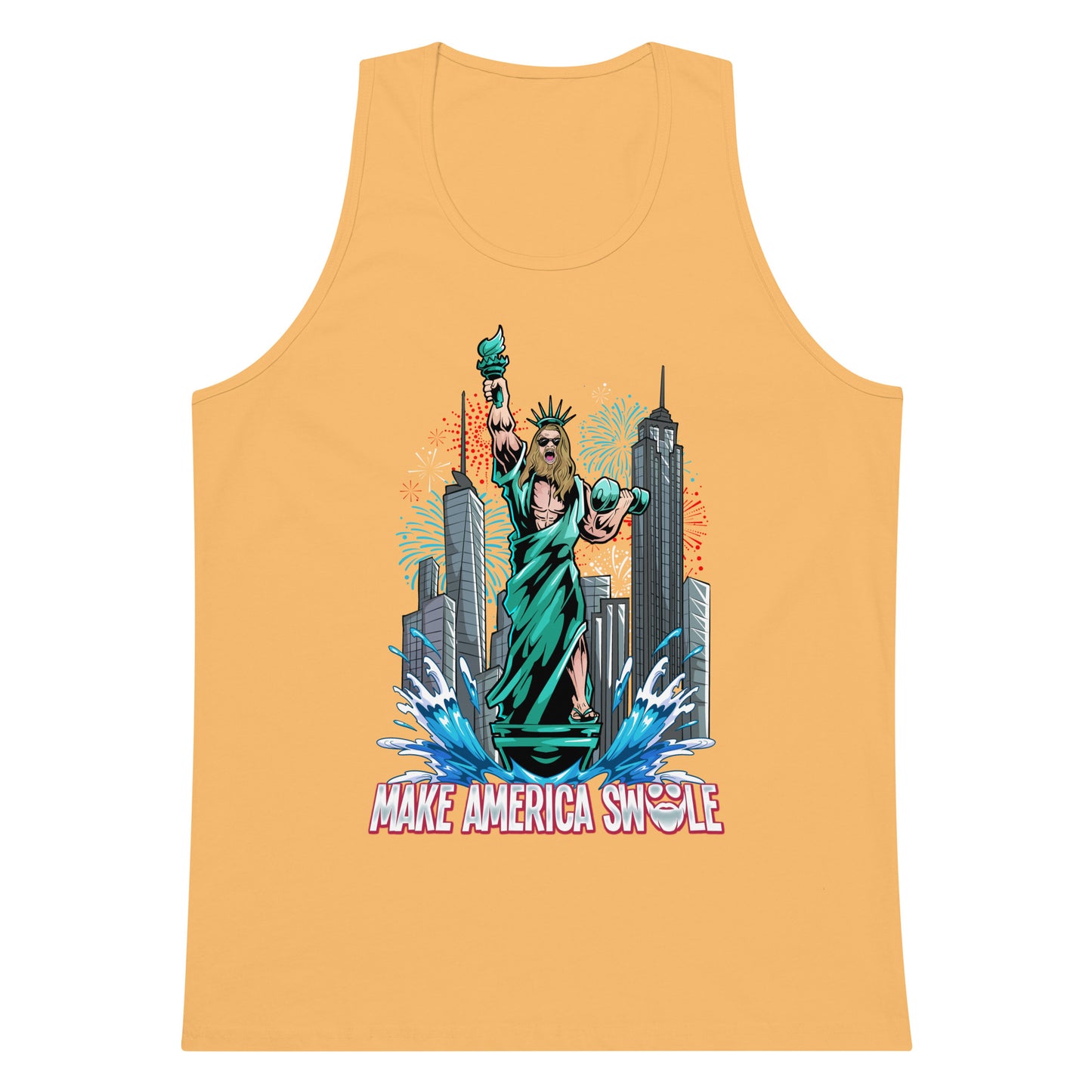 Make America Swole Premium Tank Top