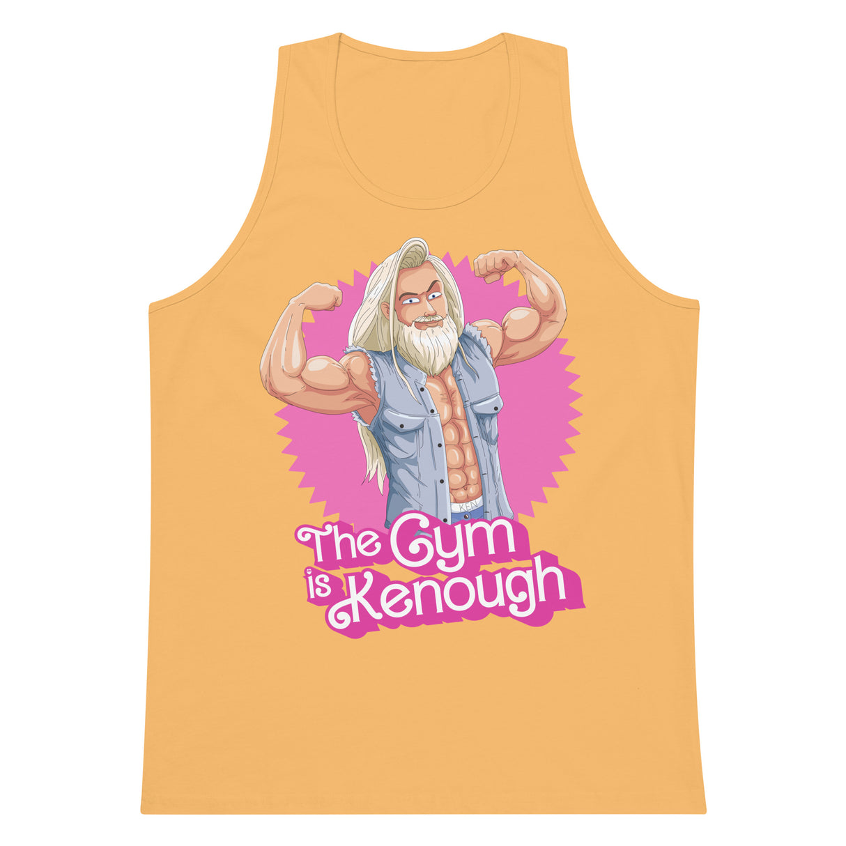 The Gym Is Kenough (Image) Premium Tank Top