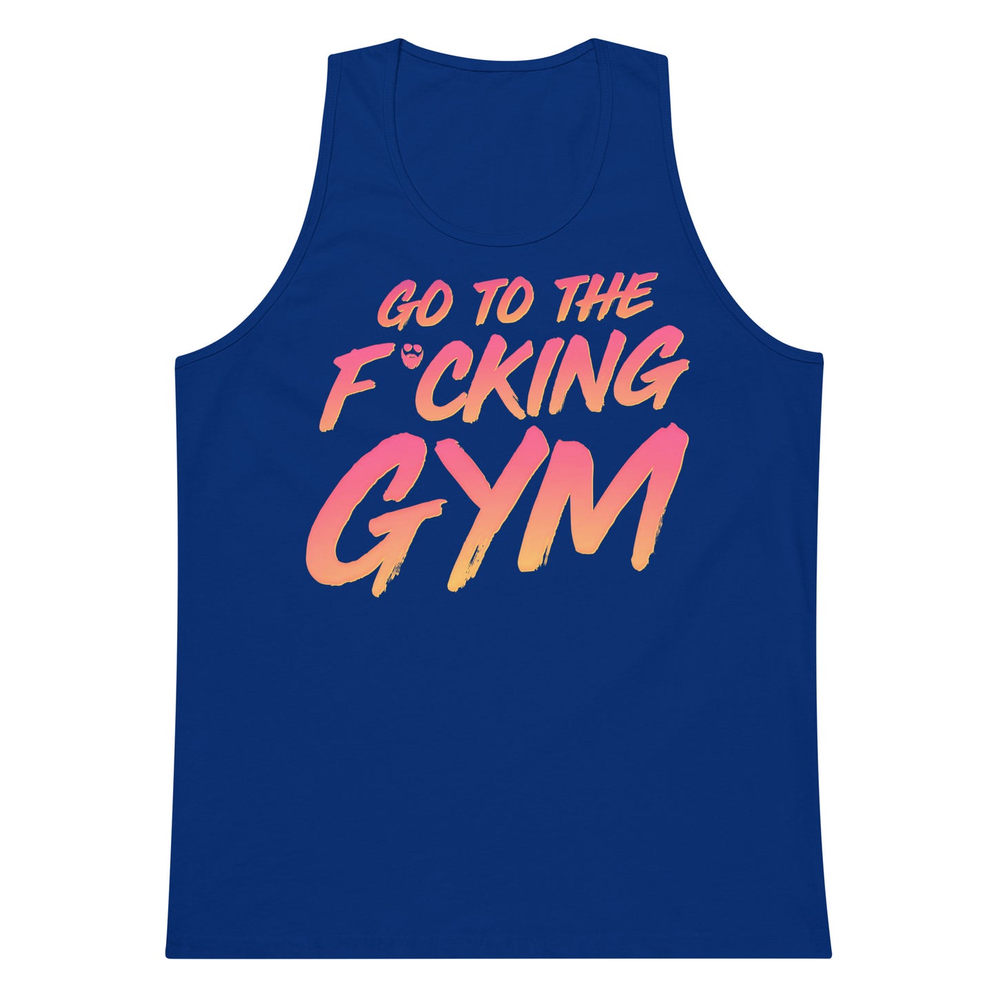 Go To The F*cking Gym Sunset Premium Tank Top