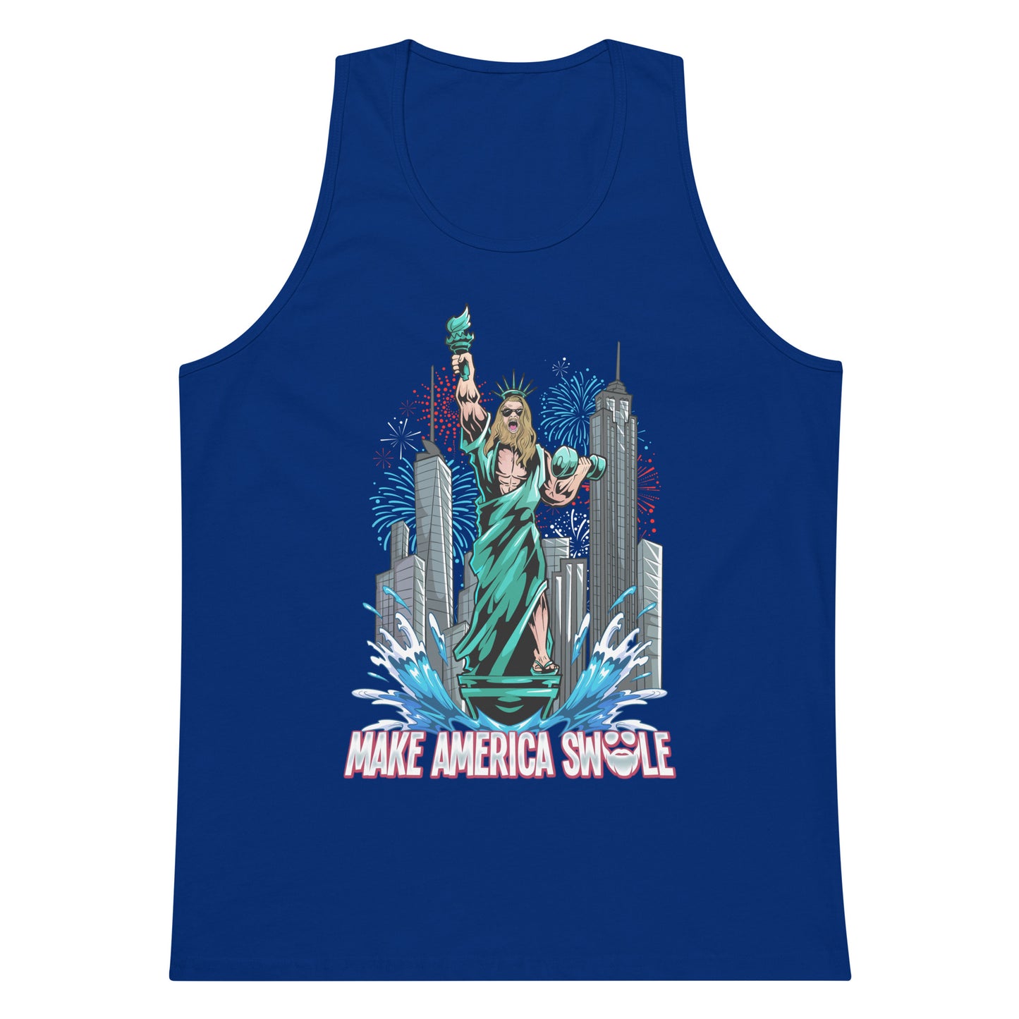 Make America Swole Premium Tank Top
