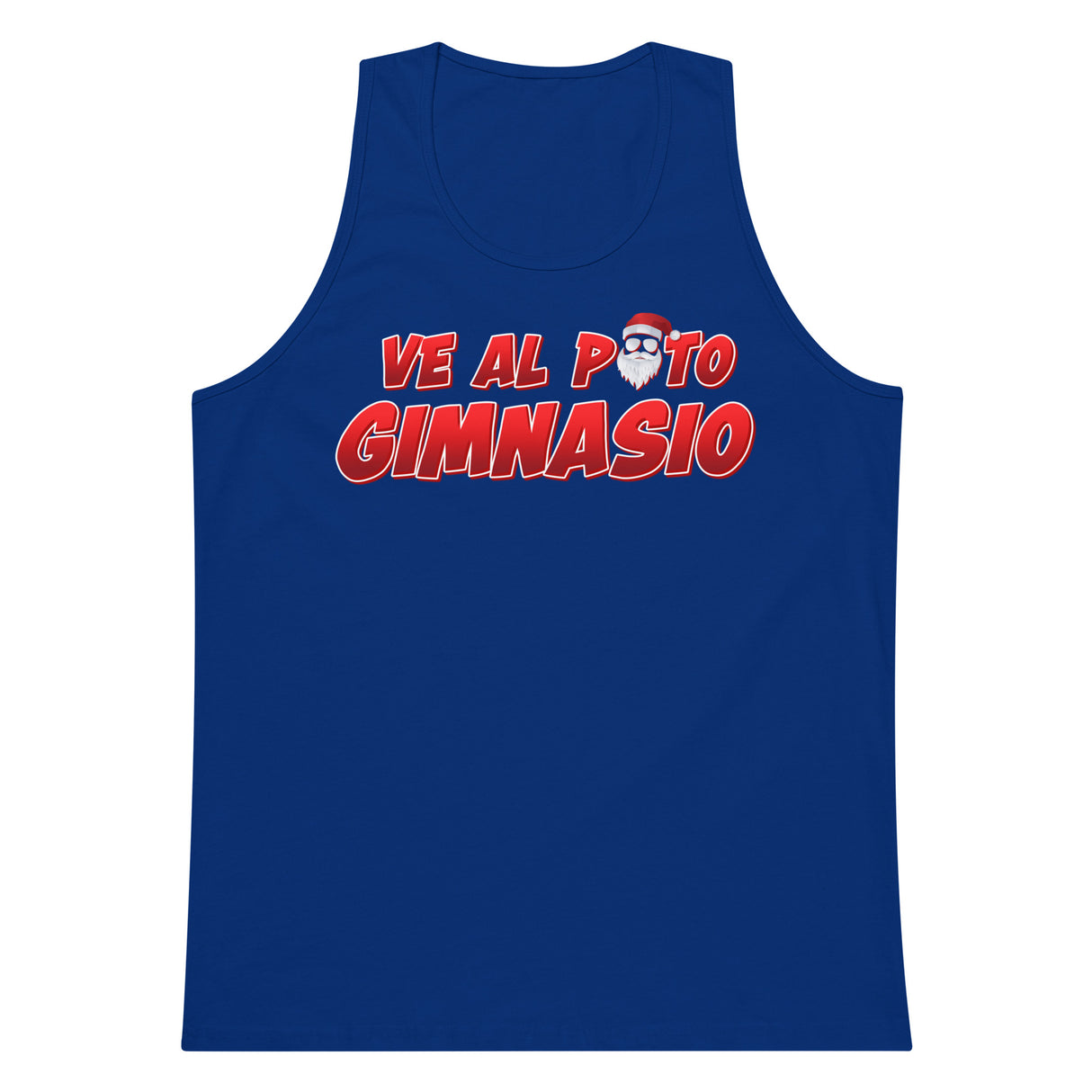 Ve Al Puto Gimnasio Papa Noel Premium Tank Top