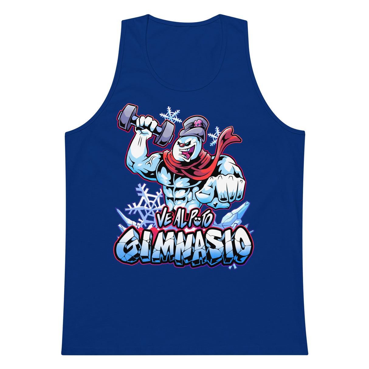 Frosty Ve Al Puto Gimnasio Premium Tank Top
