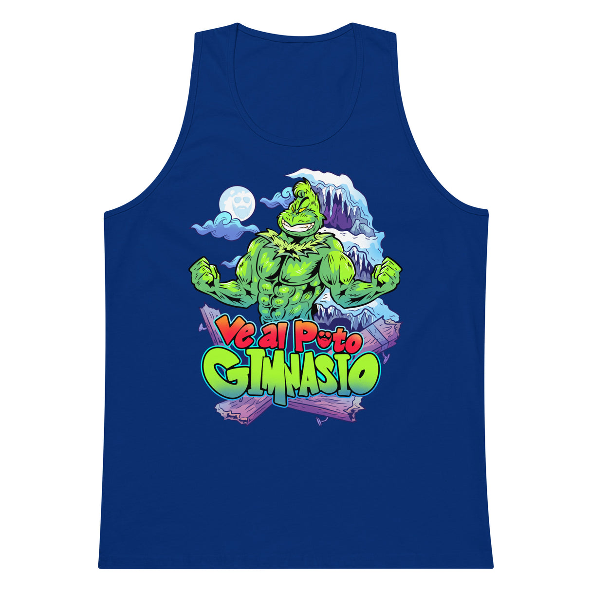 Ve Al Puto Gimnasio Grinch Premium Tank Top