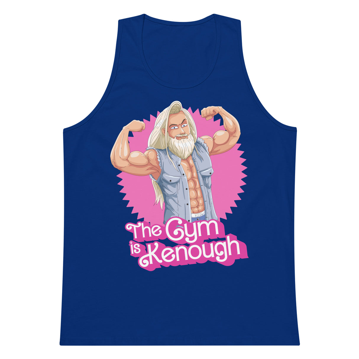 The Gym Is Kenough (Image) Premium Tank Top