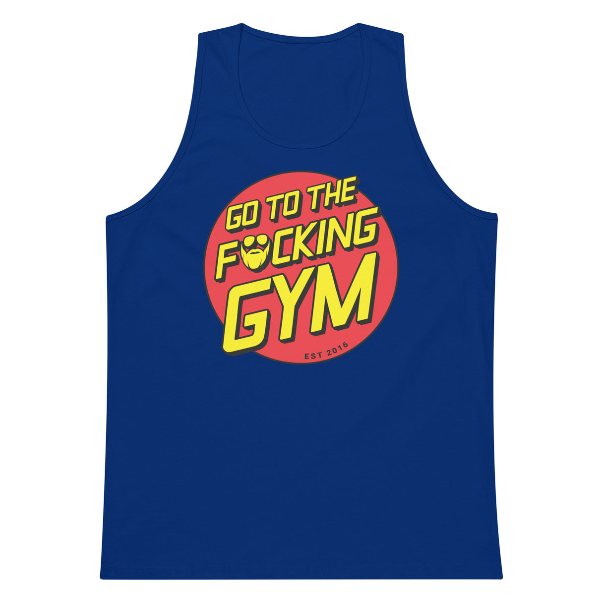 Go To The F*cking Gym (Santa Cruz) Premium Tank Top
