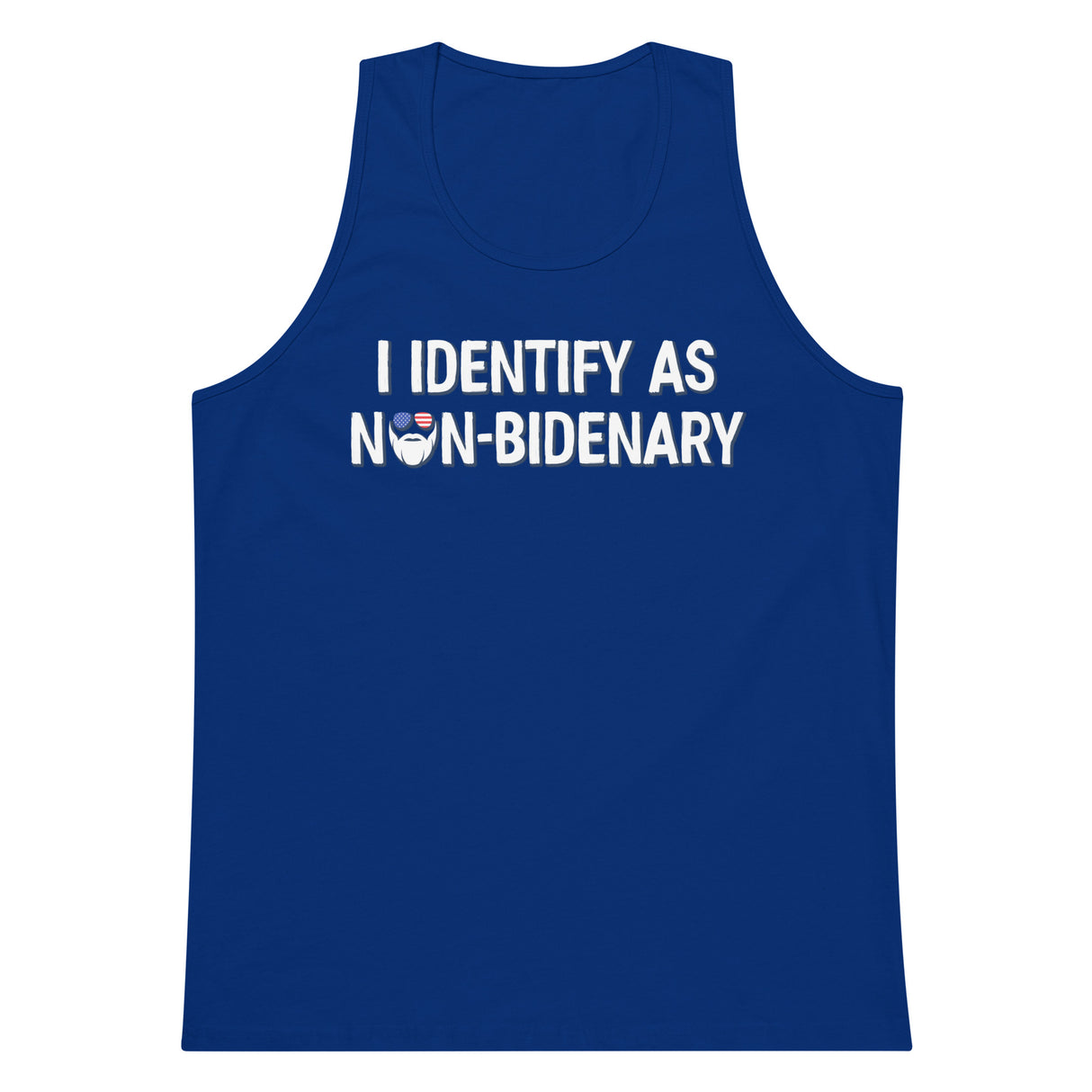 I Identify As Non-Bidenary Premium Tank Top
