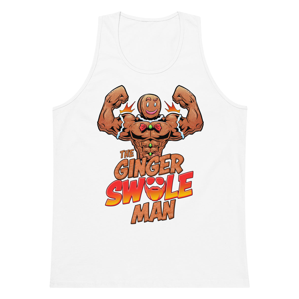 The Ginger Swole Man Premium Tank Top