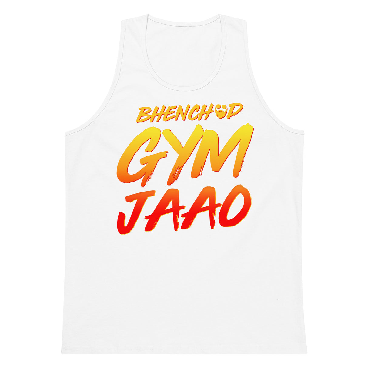 Bhenchod Gym Jaao Premium Tank Top