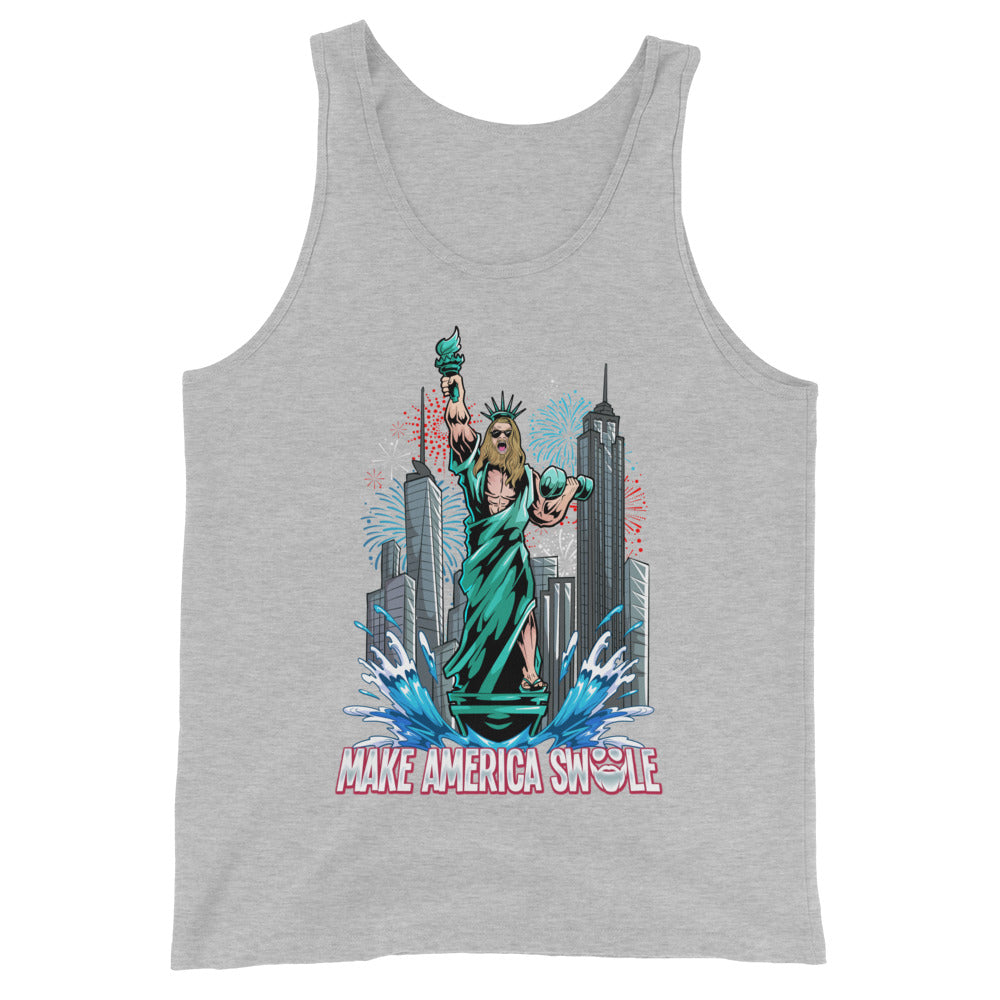 Make America Swole (Image) Tank Top