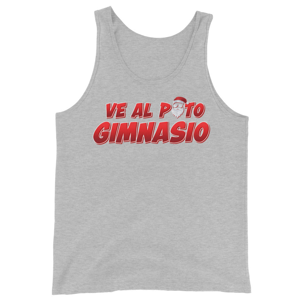 Ve Al Puto Gimnasio Papa Noel Tank Top