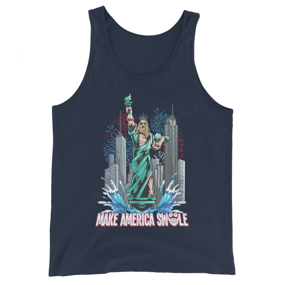 Make America Swole (Image) Tank Top