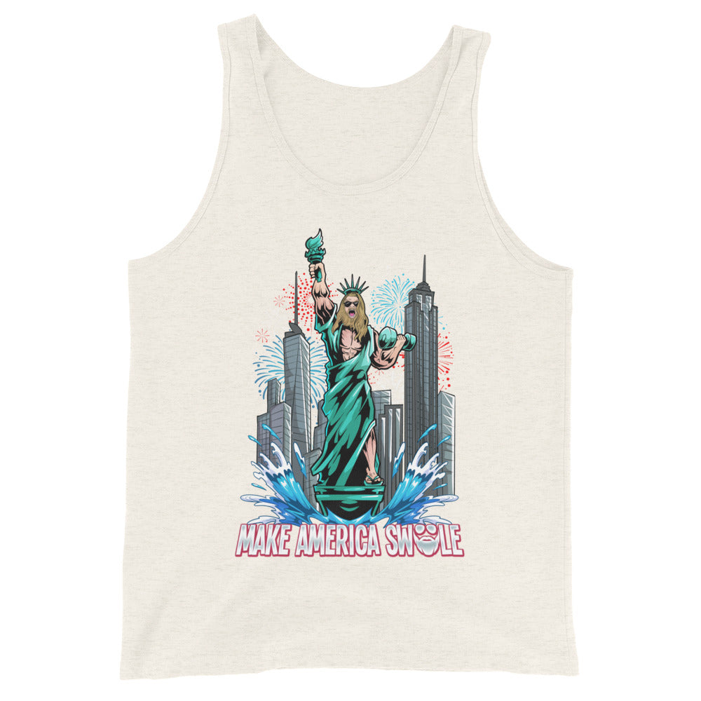 Make America Swole (Image) Tank Top