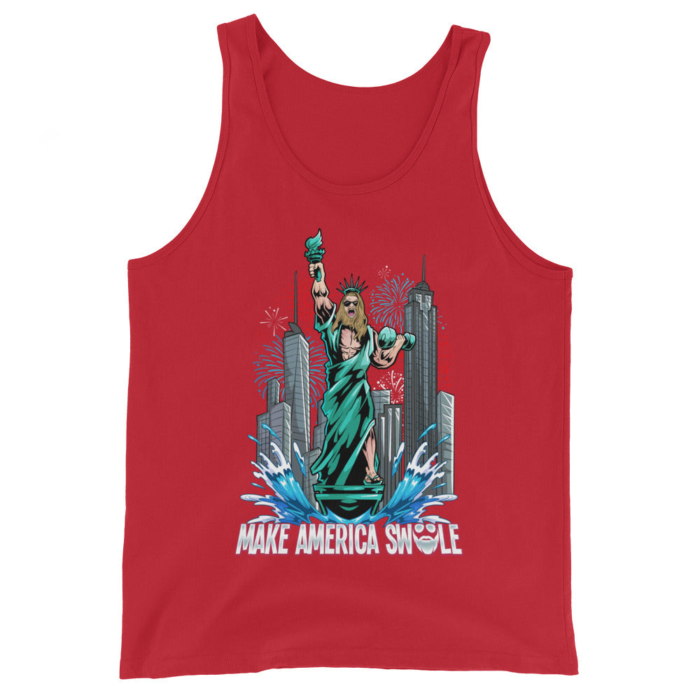 Make America Swole (Image) Tank Top