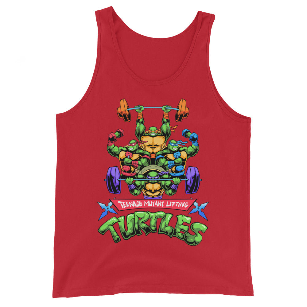 Teenage Mutant Lifting Turtles Tank Top