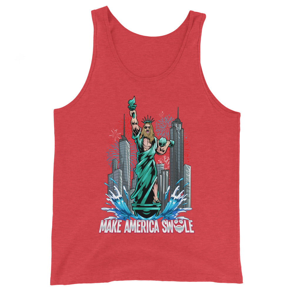 Make America Swole (Image) Tank Top