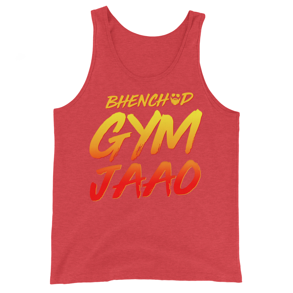 Bhenchod Gym Jaao Tank Top