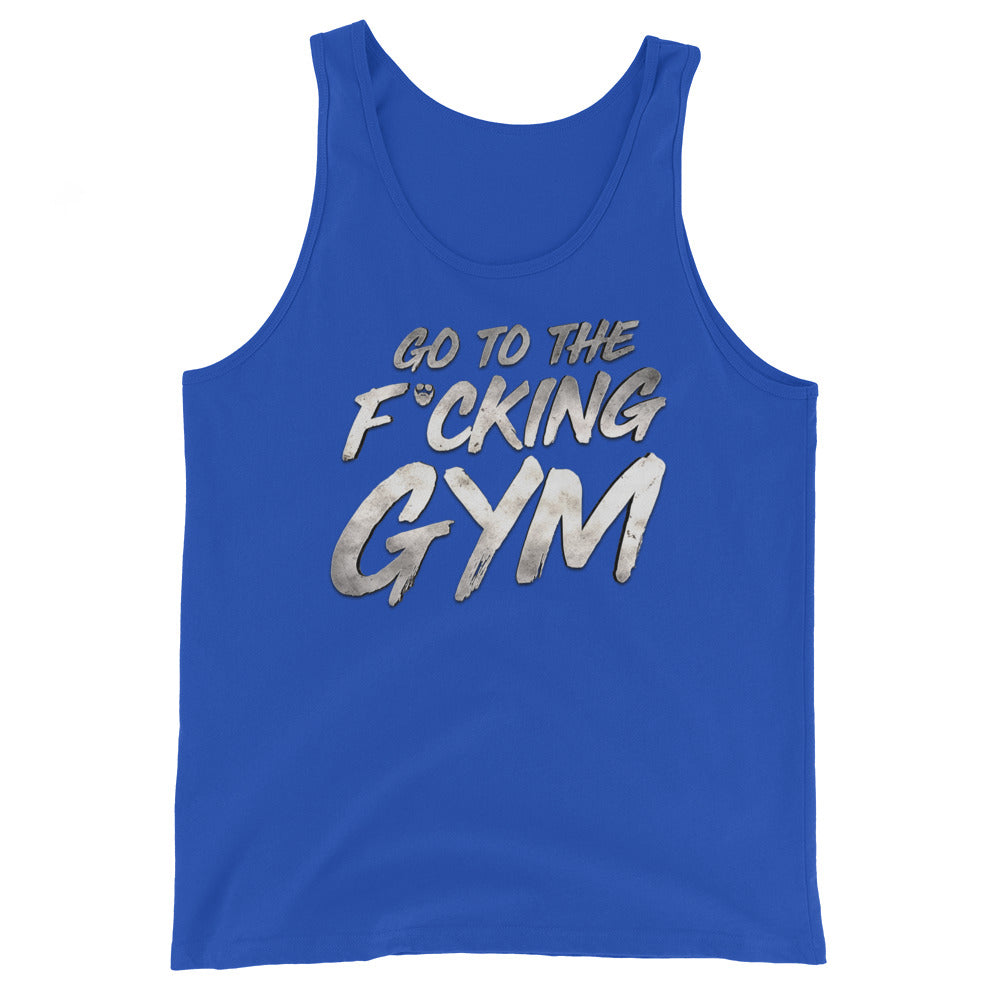 Go To The F*cking Gym Steel Tank Top