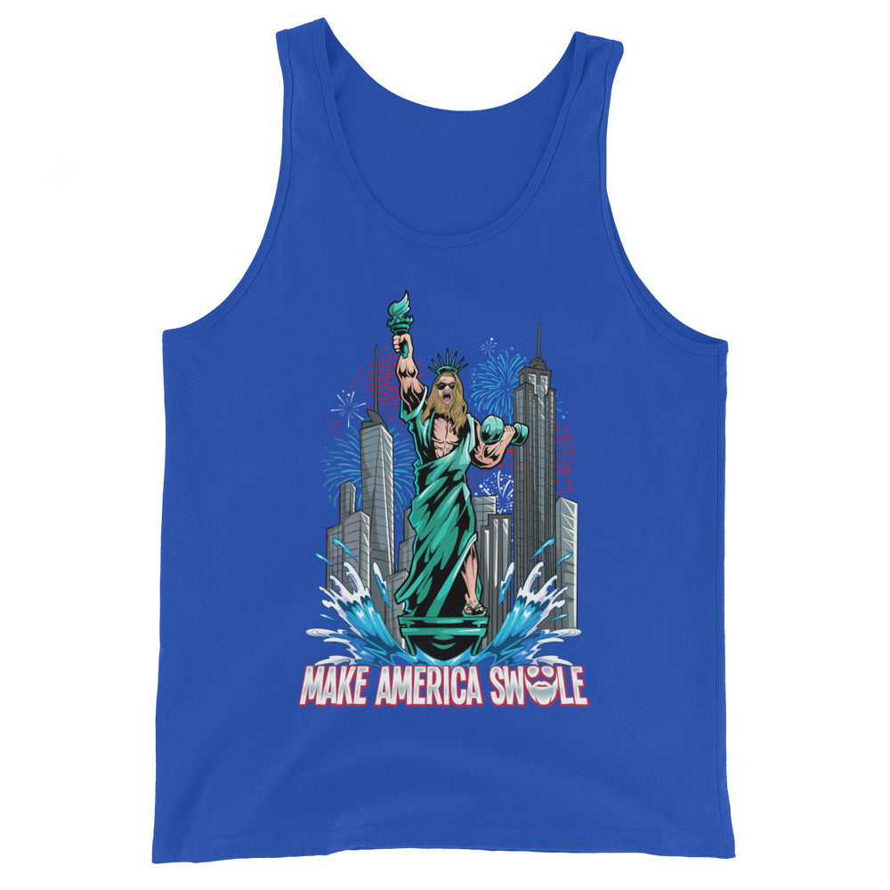 Make America Swole (Image) Tank Top