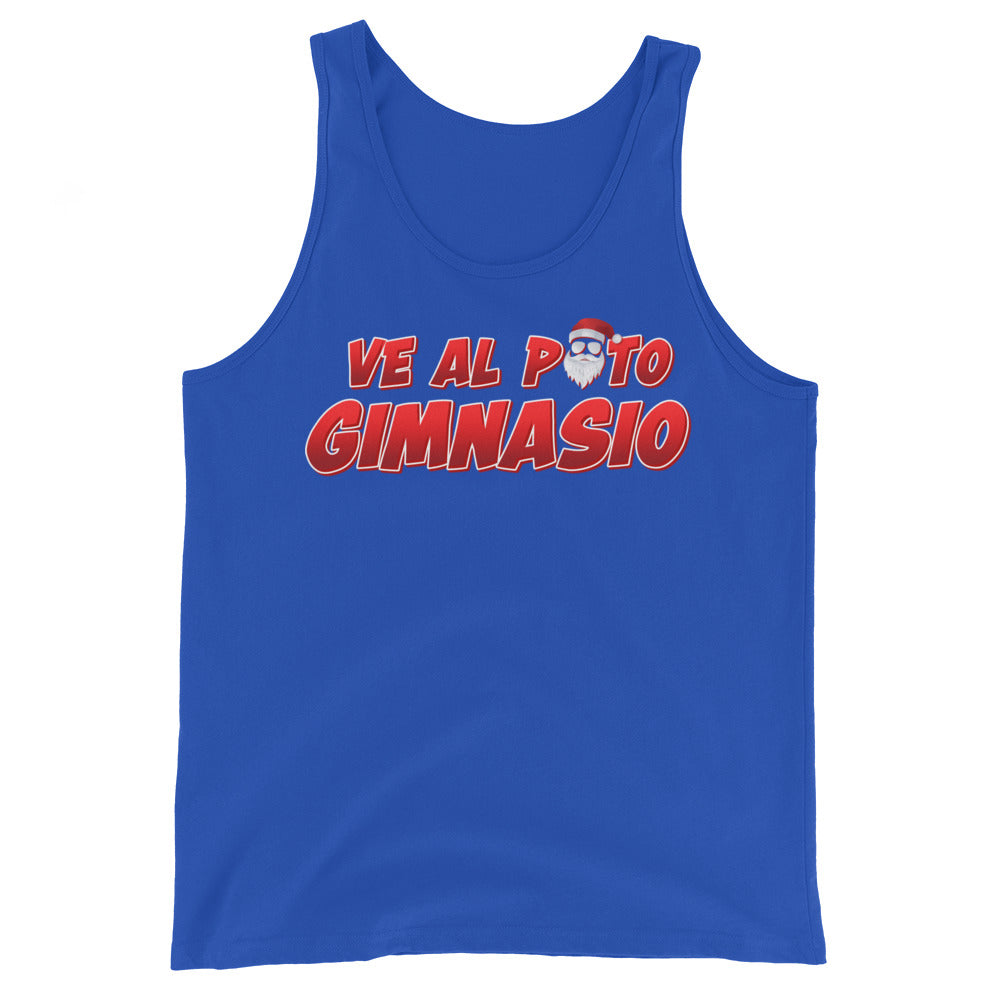 Ve Al Puto Gimnasio Papa Noel Tank Top
