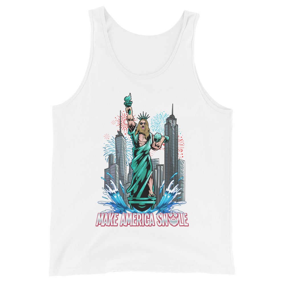 Make America Swole (Image) Tank Top