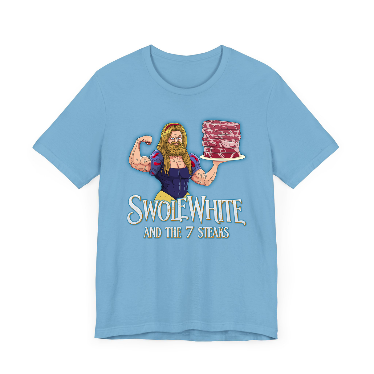 Swole White T-Shirt