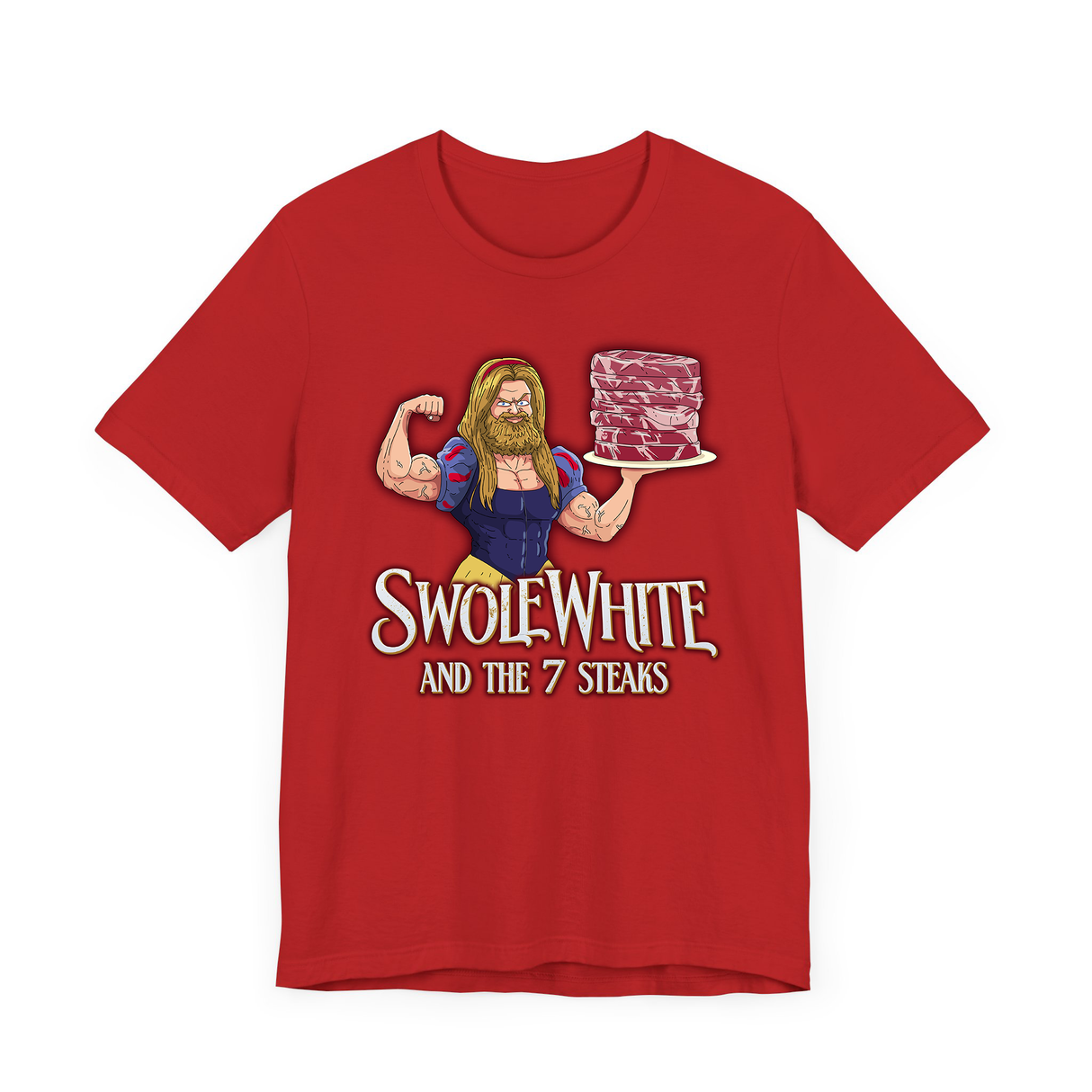 Swole White T-Shirt