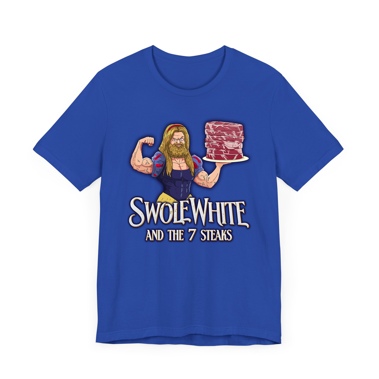 Swole White T-Shirt