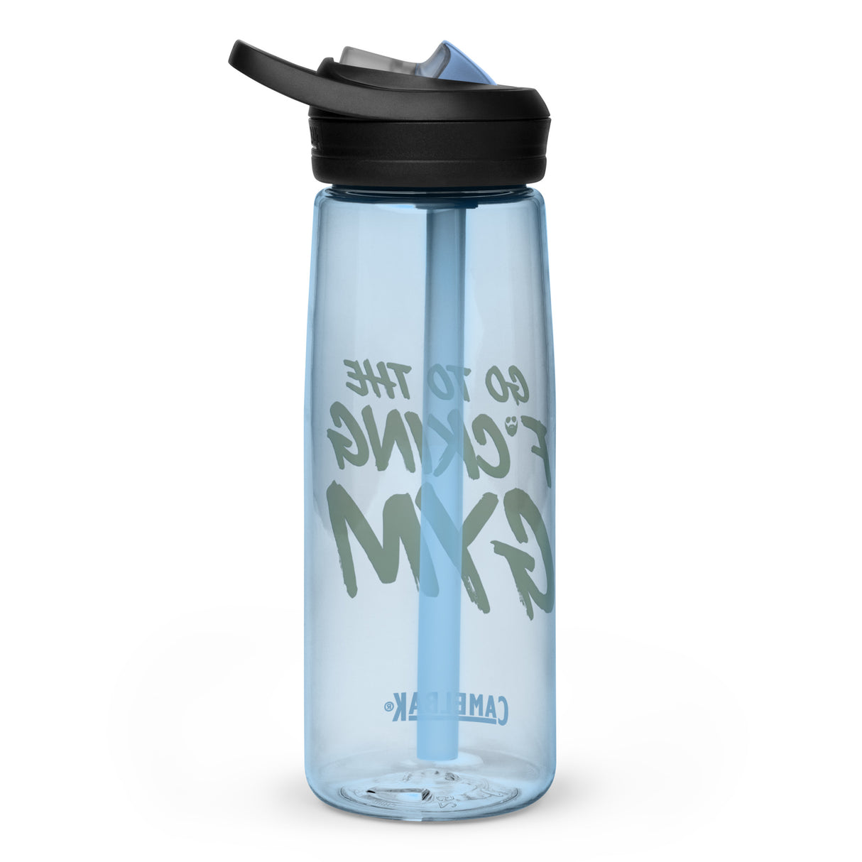 Go To The F*cking Gym Green Water Bottle