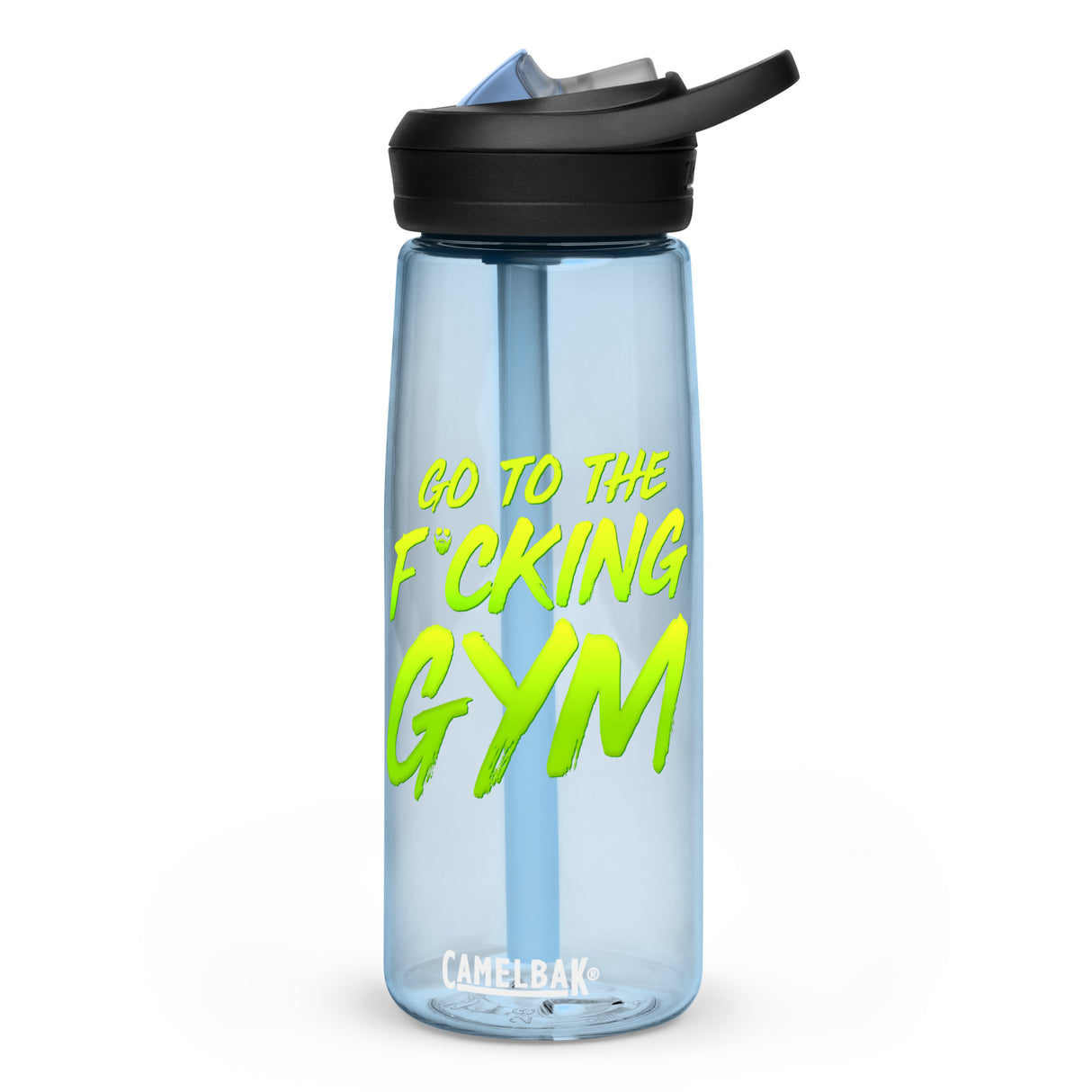Go To The F*cking Gym Green Water Bottle