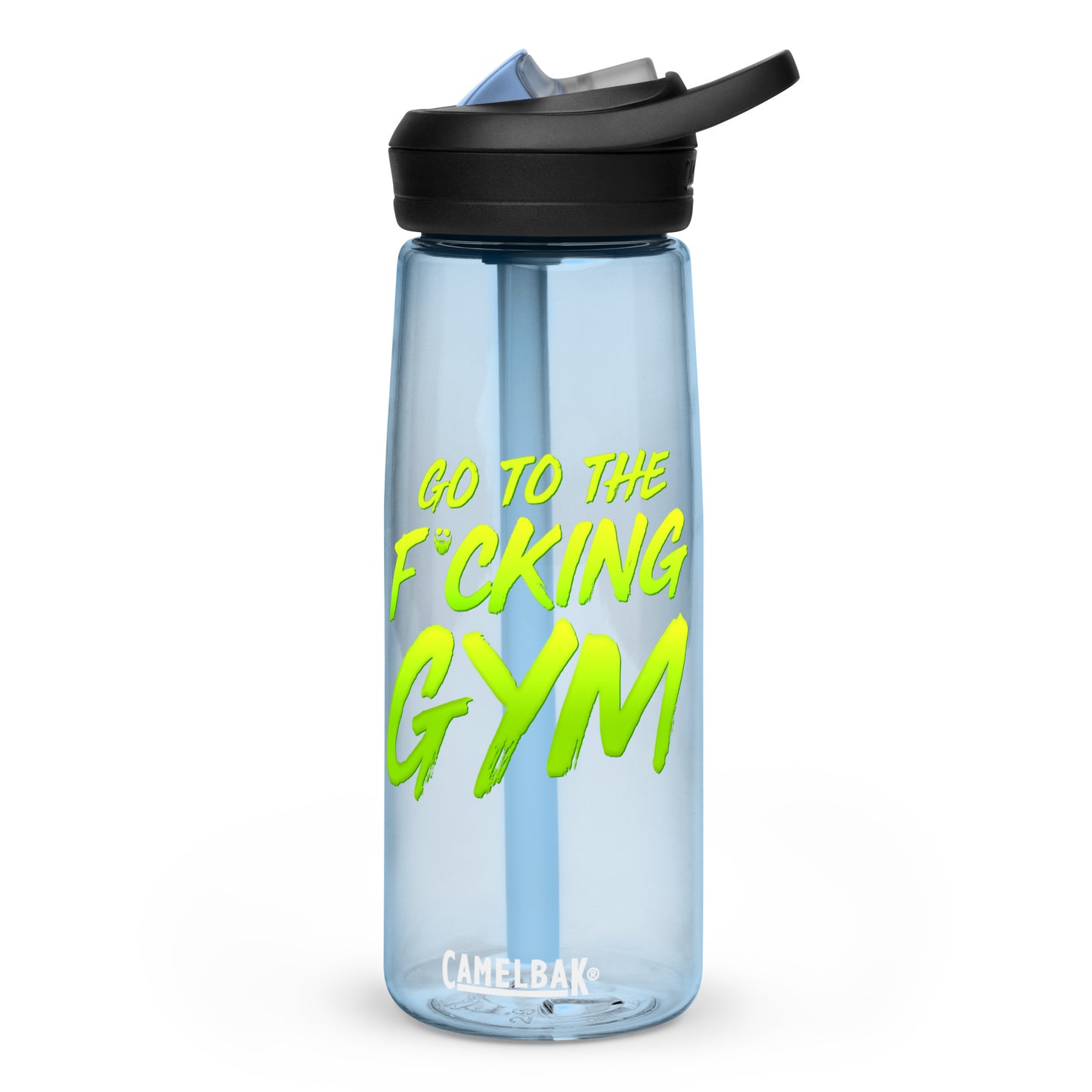 Go To The F*cking Gym Green Water Bottle