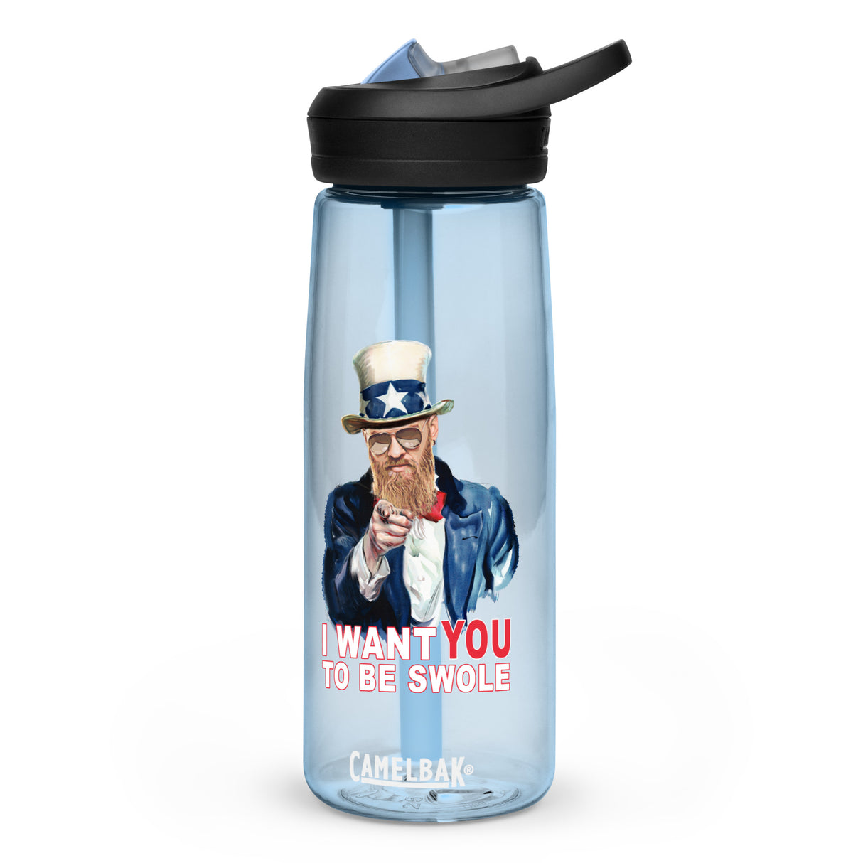 I Want You To Be Swole Water Bottle