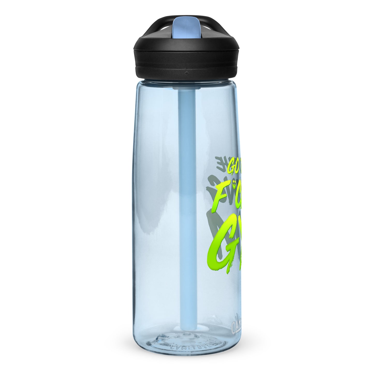 Go To The F*cking Gym Green Water Bottle