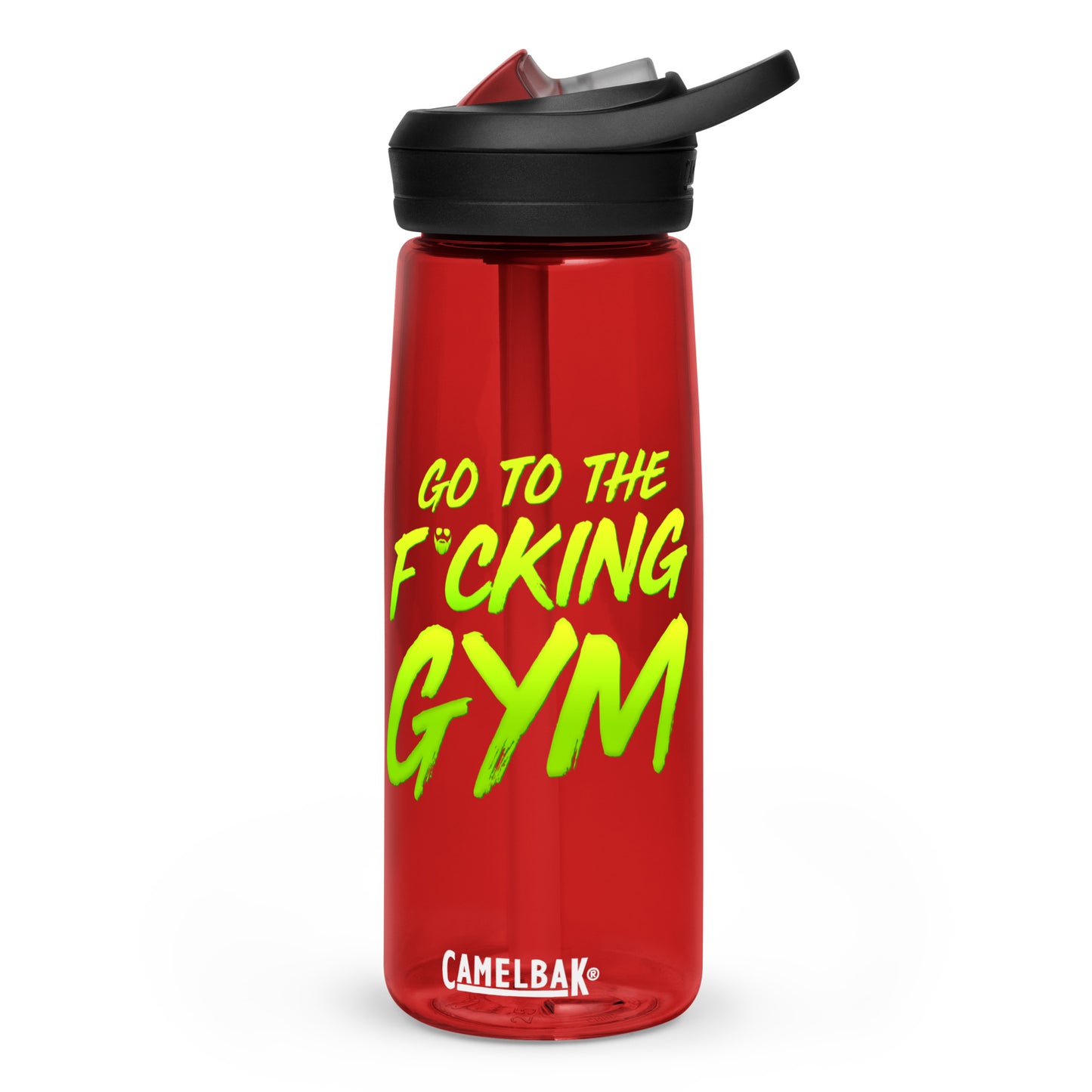 Go To The F*cking Gym Green Water Bottle