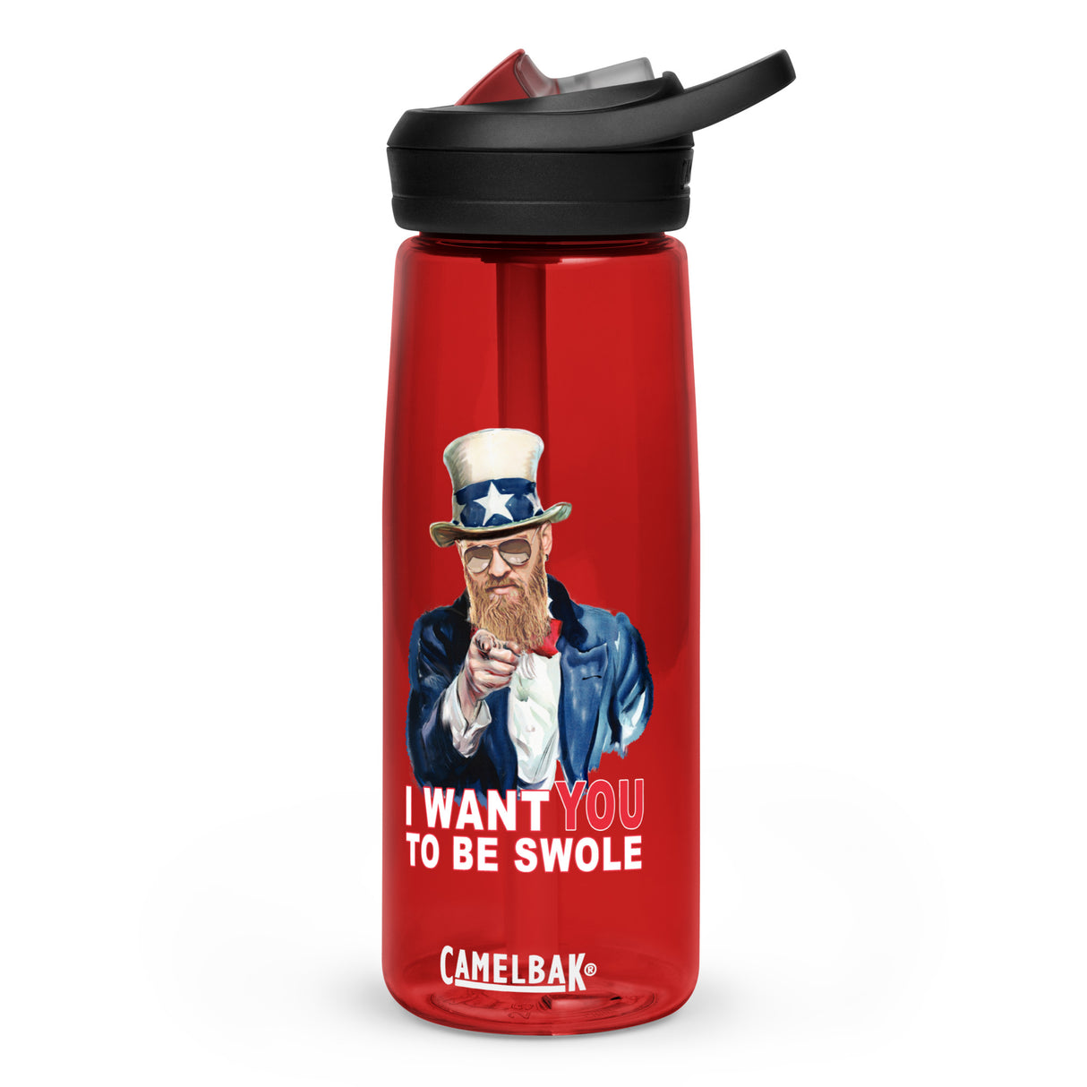 I Want You To Be Swole Water Bottle