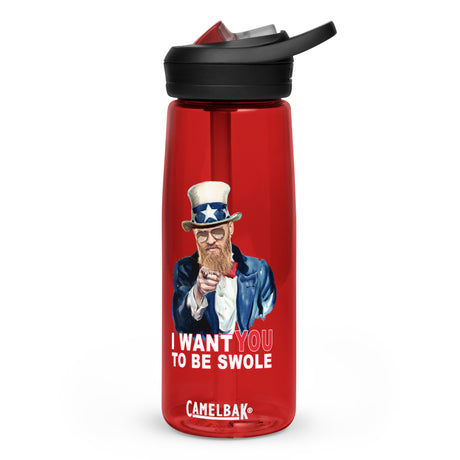 I Want You To Be Swole Water Bottle