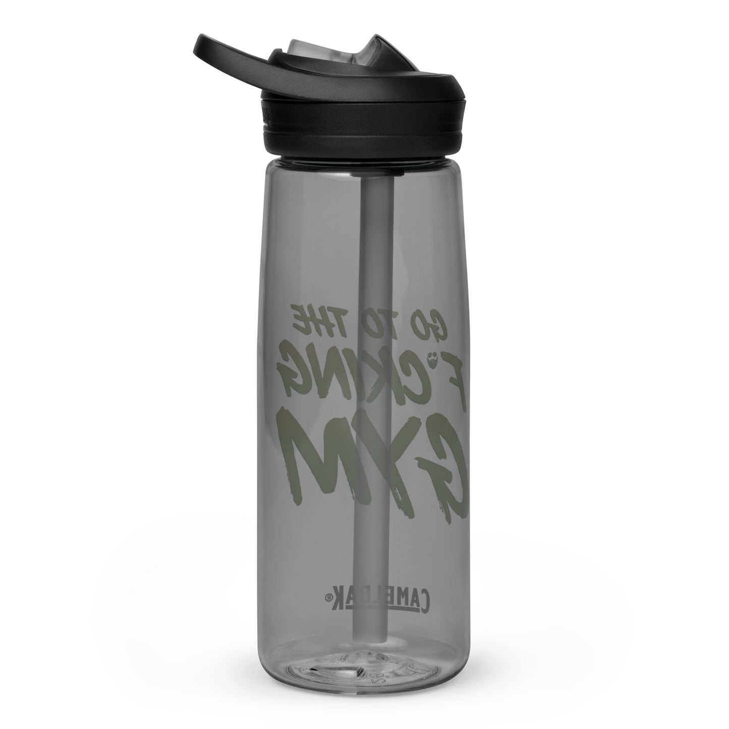 Go To The F*cking Gym Green Water Bottle