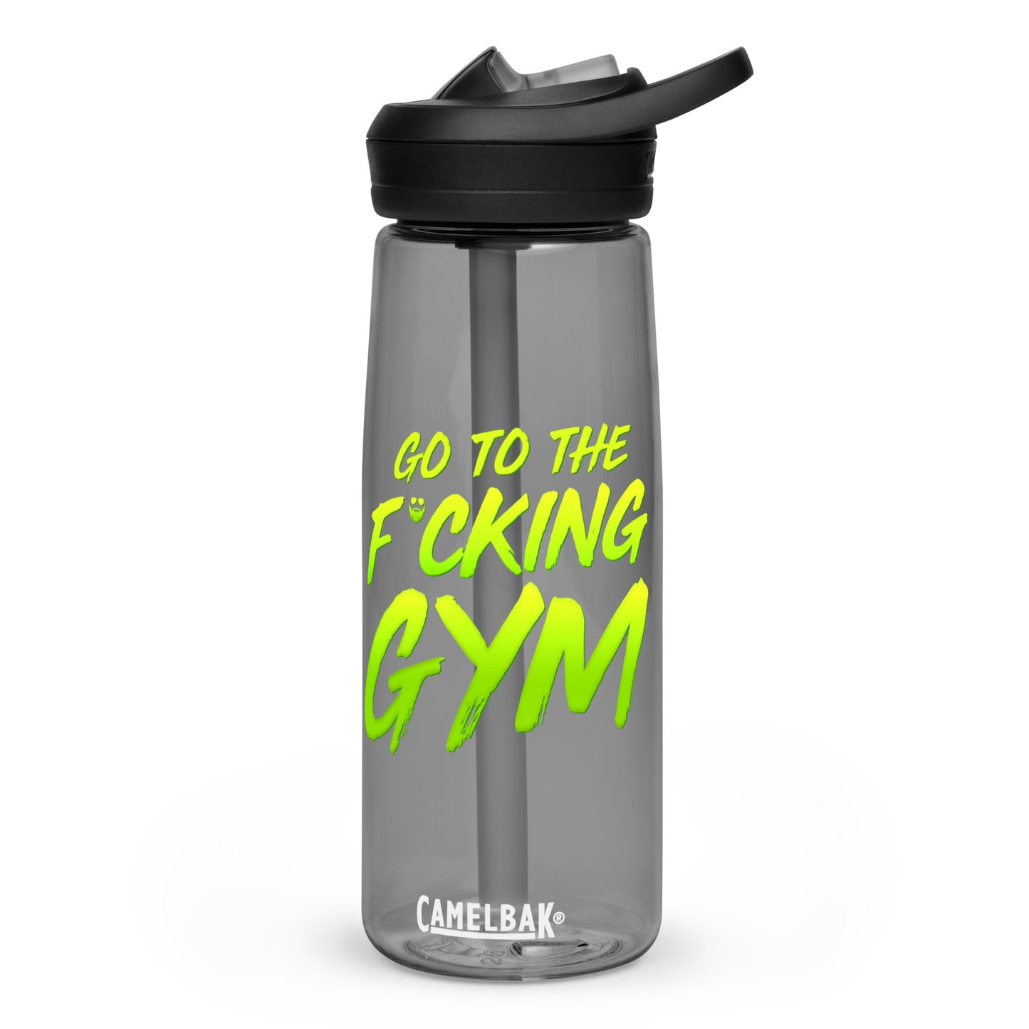 Go To The F*cking Gym Green Water Bottle