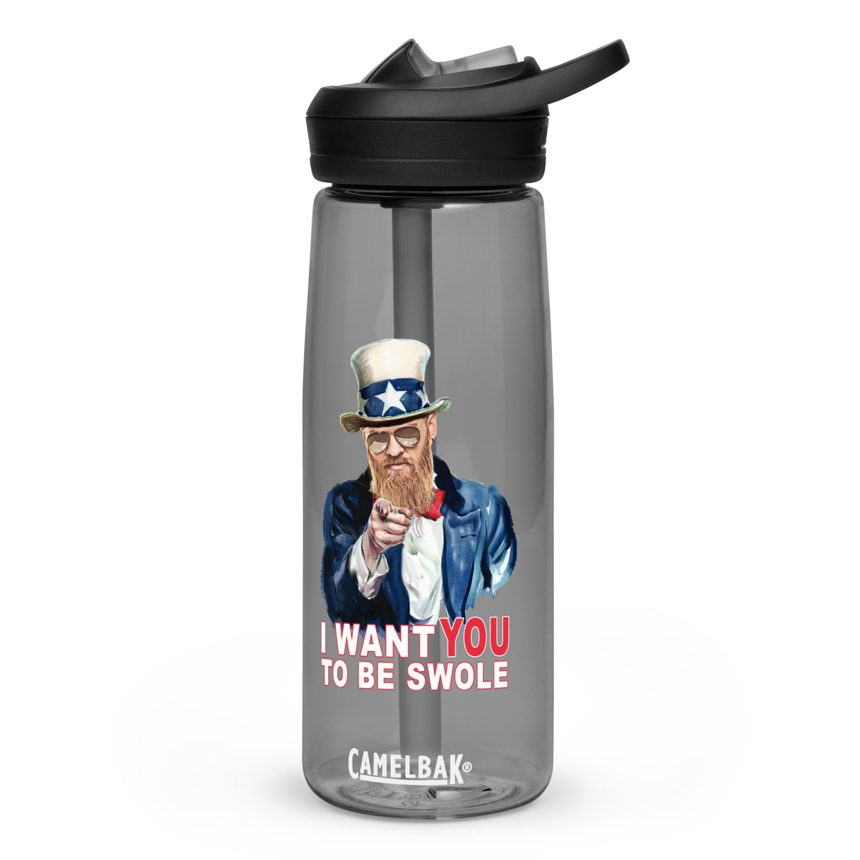 I Want You To Be Swole Water Bottle
